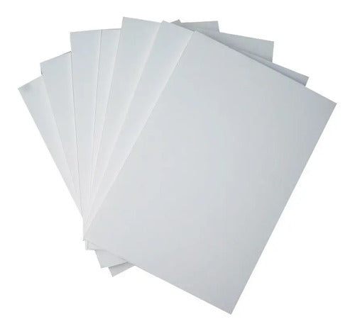 12 Pcs Papel Foami Fomi Pliego Blanco
