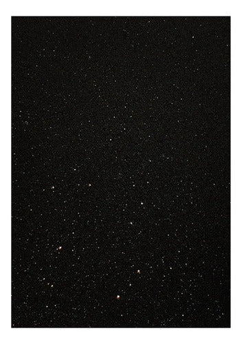Fomi Foami Escarchado Negro Pliego - 100x70cm