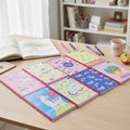 Cuaderno Stickers Cosido Cuadriculado 100 Hjs X 6 Unidades