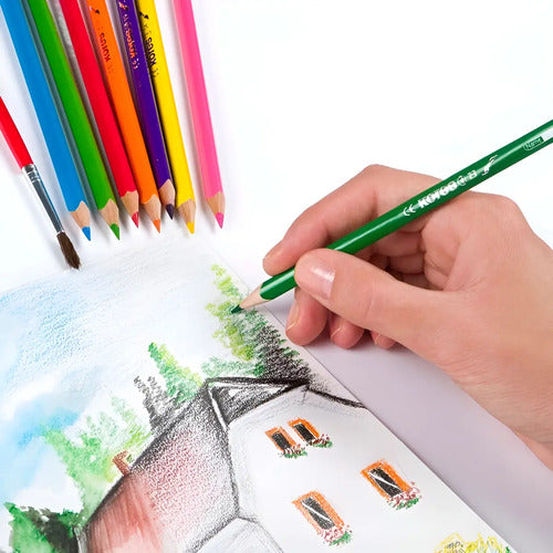 Color Kores Acuarelable X 12pcs X 12 Colores