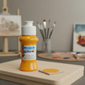 Pintura Cerámica Y Madera Destellos Color Amarillo Primario