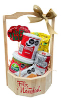 Ancheta Regalo Navidad Canasto