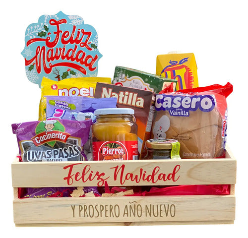 Ancheta Navideña Canasta Navidad