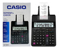 Calculadora Con Impresora Sumadora Casio Hr-100rc Negro