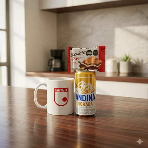 Regalo Mug Taza Independiente Santafé Rojo Santa Fe