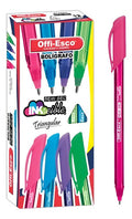 Boligrafo Offiesco Colores X 12 Blanco