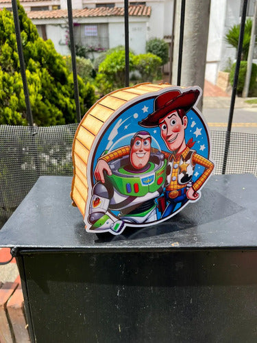 Caja Madera Toy Story 20x20x9cm Toy Story