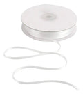 Cinta Blanca Raso Tela Satín Moños 100 Mts X 3mm Blanco 3mm