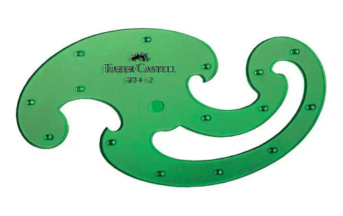 Curvigrafos #2 Faber Castell Ref. 974-2 X 4 Unidades