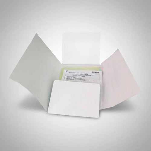 Carpeta Blanca 4 Aletas