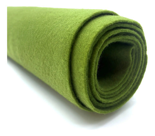 Paño Lency Para Manualidades 100x92cm Verde Oliva Verde Oliva Lency