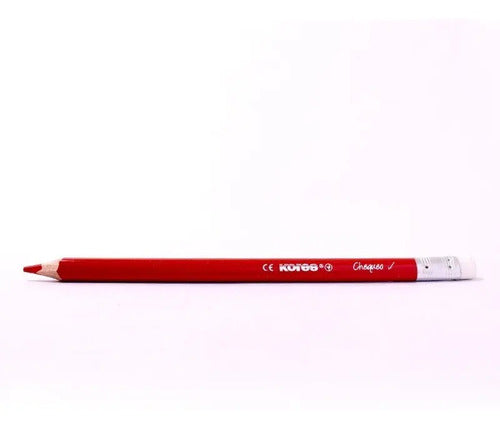 Lápiz Coach Kores Jumbo Rojo
