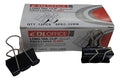 Gancho Clip Lotero 15mm X 36 Unidades Negro