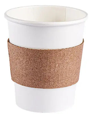 Cartón Kraft Aislante De Calor  Para Vasos X 50 Unidades