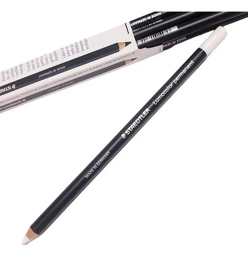 Lápiz Staedtler Graso Blanco