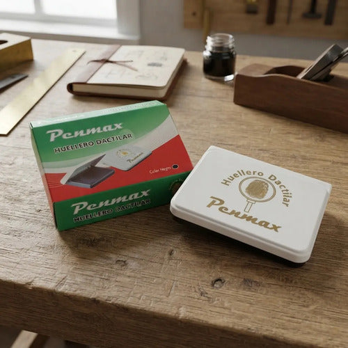 Huellero Almohadilla Dactilar Penmax X 12 Unidades
