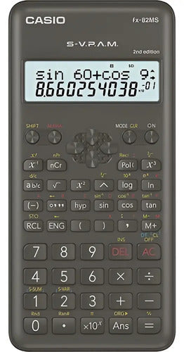Calculadora Casio 240 Funciones Fx-82ms Marrón