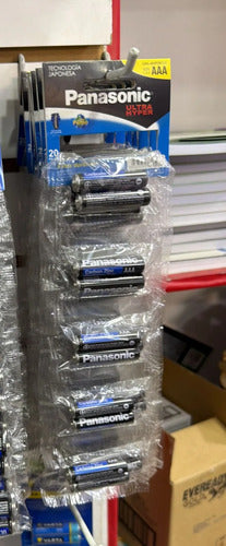Pilas Panasonic Triple A X 20 Unidades (10 Pares)