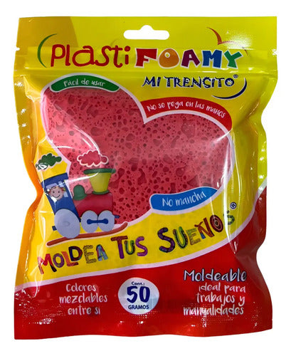 Plastifoamy Moldeable Mi Trensito 50gr