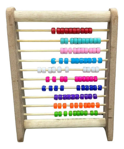 Abaco De Madera Horizontal Pequeño
