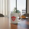 Mug Pocillo Taza Junior De Barranquilla Rojo Escudo