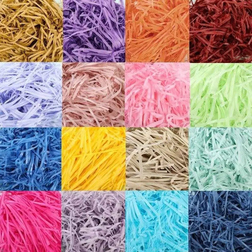 Bolsa 1kg Viruta De Papel Picado En Tiras Anchetas O Fiestas