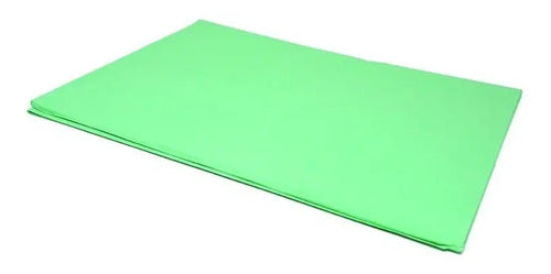 Papel Seda Verde Claro  X 100 Unidades