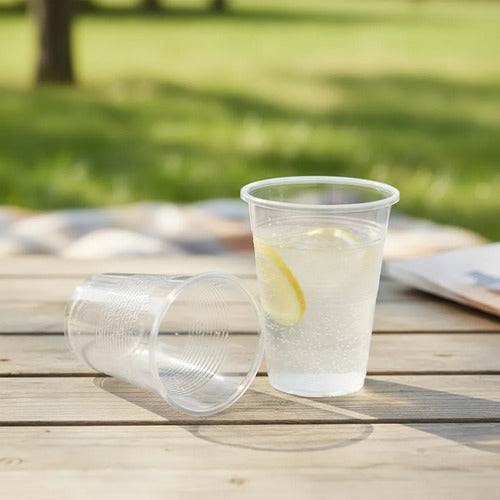 Vaso Desechable Transparente 9 Oz - 25 Unidades Transparente