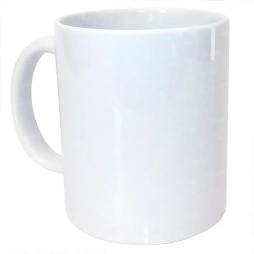 Mug Blanco Para Sublimación 11 Onzas X 6 Unidades Blanco Mug