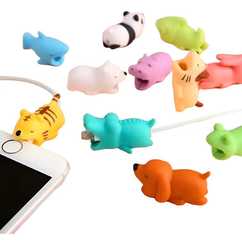 Protector Para Cable Bite Animales Mordelon X 2 Unidades A Elegir