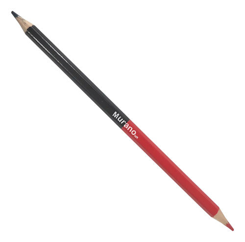 Lapiz Bicolor Negro/rojo X12und Negro/rojo