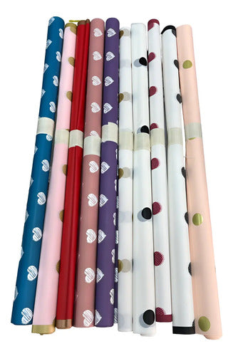 Papel Coreano 70x50cm - 10 Unidades Surtido Coreano
