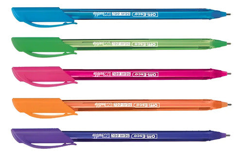 Boligrafo Offiesco Colores X 6 Colores