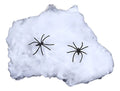 Telaraña En Algodón Para Decoración Halloween X 12 Unidades