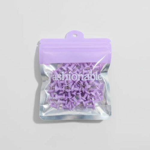 Chinches Tachuelas Colores Pastel X 45 Pcs
