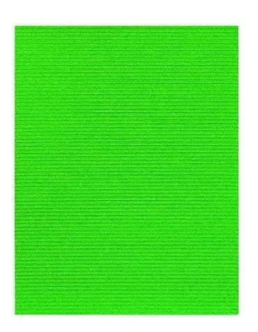 Cartón Microcorrugado 70 X 50 Cm Verde Biche X 10 Unidades