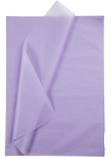 25 Pcs Papel Seda Lila