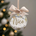 Bolas Esferas Navideñas Personalizadas 8cm X 21 Unidades Personalizado