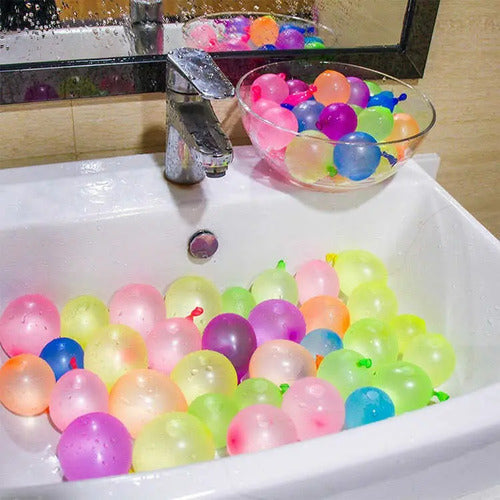 Globos De Agua Pequeños X 100 Unidades Surtido