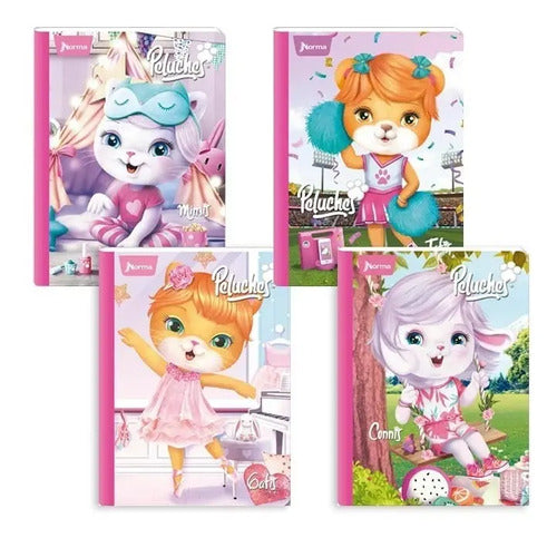 Cuaderno Stickers Cosido Cuadriculado 100 Hjs Norma X 6 Und
