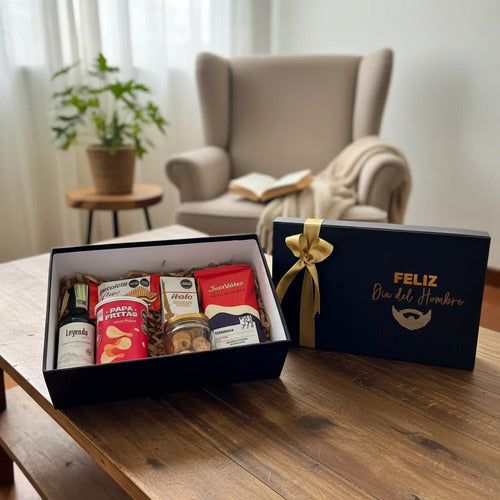 Ancheta Regalo Día Del Hombre Caja De Lujo
