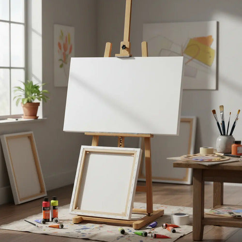 Lienzo Con Bastidor Para Pintar 50x70cm