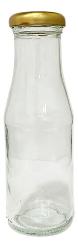 Envase Frasco De Vidrio Bebidas 227ml X 12 Unidades Transparente