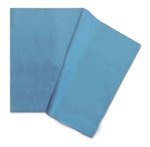 Papel Seda Azul Medio Resma X 500 Pcs