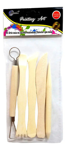 Herramientas Modelado Arcilla, Cerámica, Plastilína X 5 Pcs