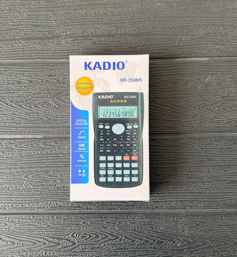 Calculadora Cientifica Kadio Ref. Kd-350ms Negro