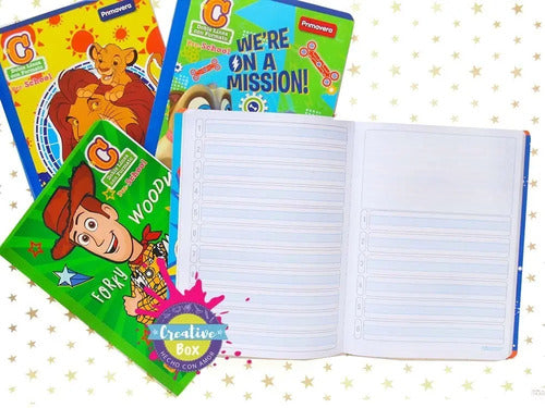Cuaderno Cosido Preschool Primavera 100hj Tipo C Ferrocarril