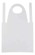 Delantal Plástico Paquete X 12 Unidades Transparente Blanco