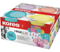 Foamy Masa Moldeable Magik Clay Kores X 4 Pastel 40gr/c/u Pastel