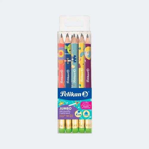 Lápiz Jumbo 2hb X 10 Pelikan